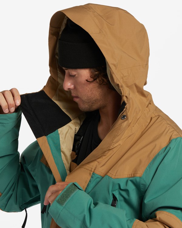 Billabong A/Div Montana 15K Insulated Snow Jacket Evergreen | DRAZQH-691