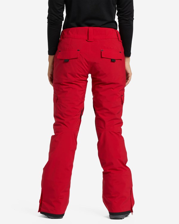 Billabong A/Div Nela 45K Insulated Snow Pants Scarlet | HWIOEM-681