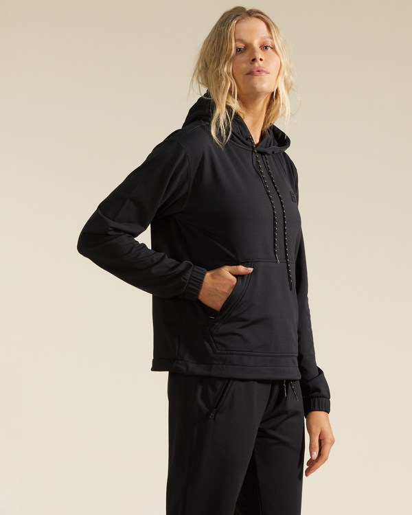 Billabong A/Div New Trails Pullover Hoodie Černé | ZXBLVP-270