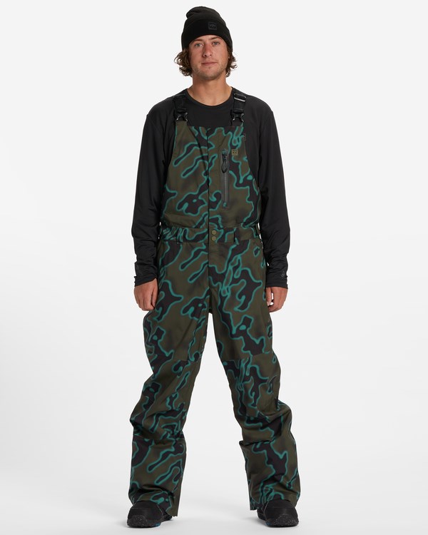 Billabong A/Div North West SYMPATEX® Shell Snow Bib Maskáčové | TZWILS-957