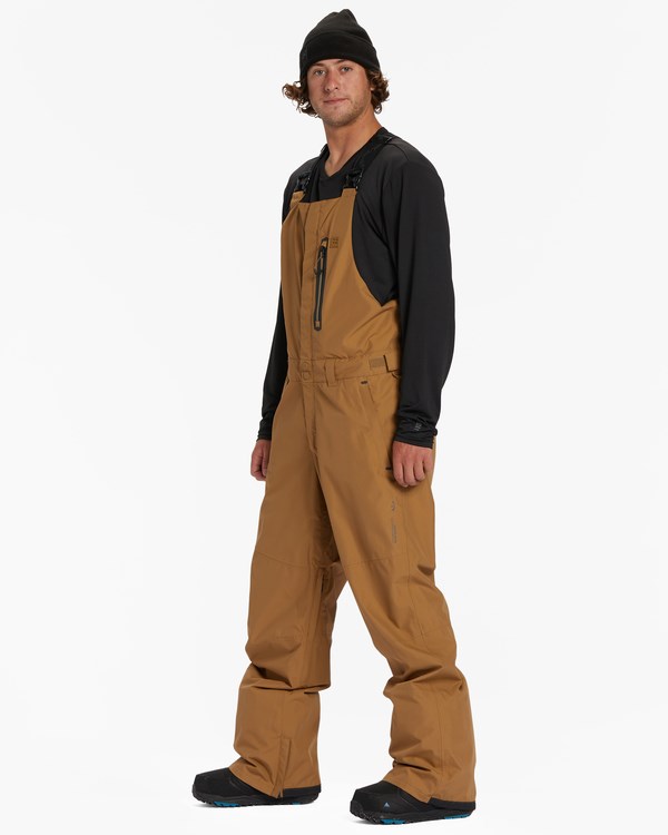 Billabong A/Div Northwest 45K Shell Snow Bib Pants Ermine | UTNGJV-490