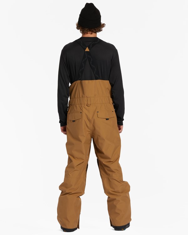 Billabong A/Div Northwest 45K Shell Snow Bib Pants Ermine | UTNGJV-490