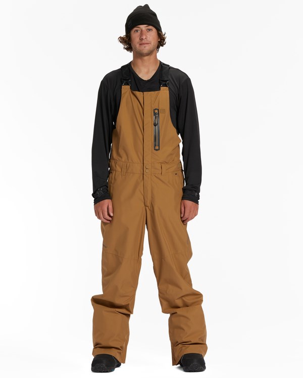 Billabong A/Div Northwest 45K Shell Snow Bib Pants Ermine | UTNGJV-490