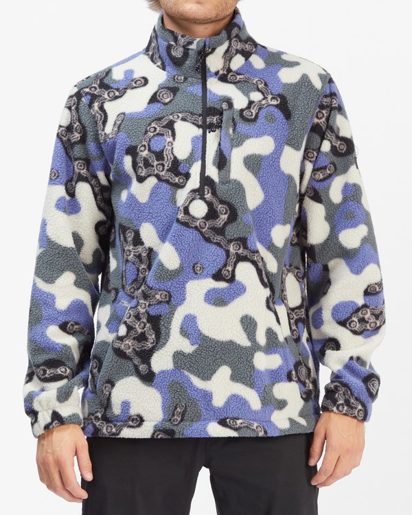 Billabong A/Div Otis Boundary Mock Neck Half-Zip Pullover Maskáčové | ZBDULX-201
