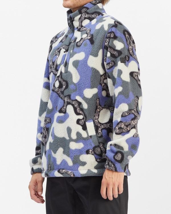 Billabong A/Div Otis Boundary Mock Neck Half-Zip Pullover Maskáčové | ZBDULX-201
