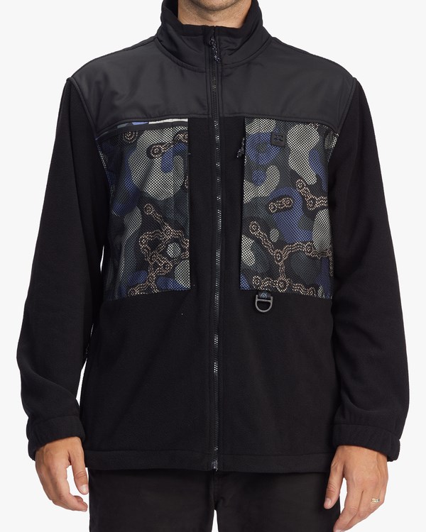 Billabong A/Div Otis Canyon Graphene Zip-Up Jacket Černé | QPYWRH-890