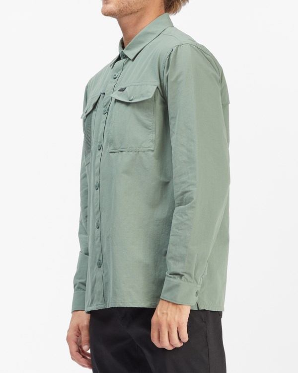 Billabong A/Div Otis Surftrek UPF 50+ Long Sleeve Shirt Surplus | YLDRKQ-869