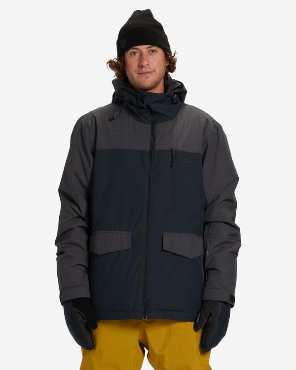 Billabong A/Div Outsider 10K Insulated Snow Jacket Černé | CTNAVP-463