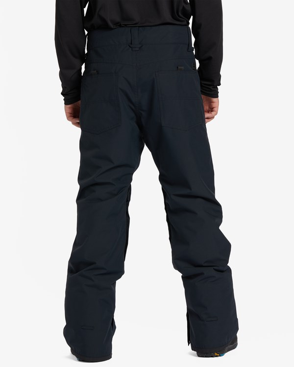 Billabong A/Div Outsider 10K Insulated Snow Pants Černé | EDBYRF-736