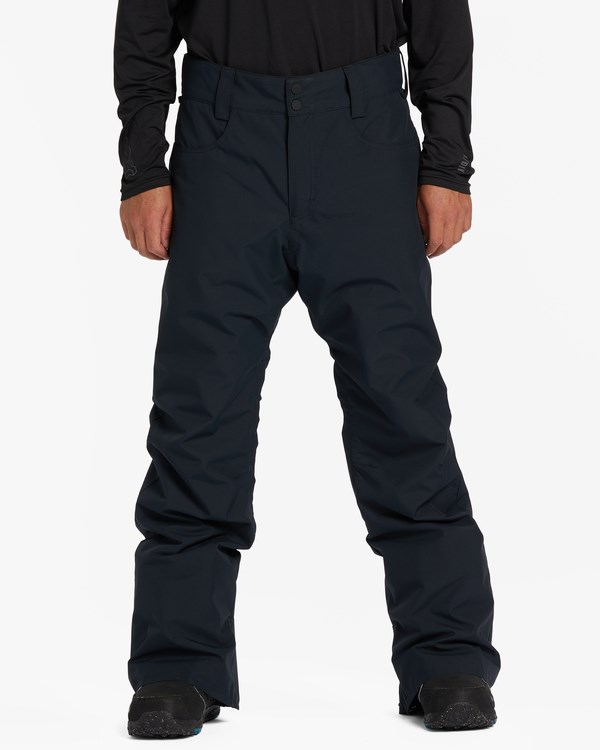 Billabong A/Div Outsider 10K Insulated Snow Pants Černé | EDBYRF-736