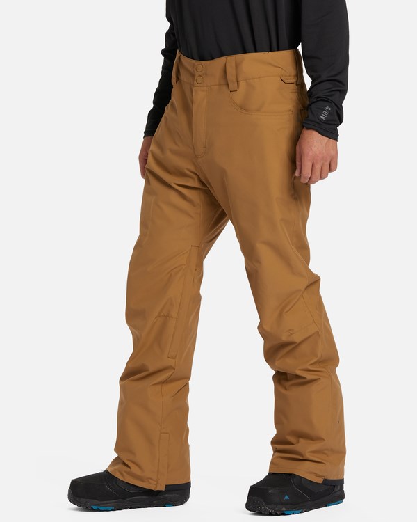 Billabong A/Div Outsider 10K Insulated Snow Pants Ermine | QVMALX-365