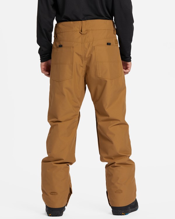 Billabong A/Div Outsider 10K Insulated Snow Pants Ermine | QVMALX-365