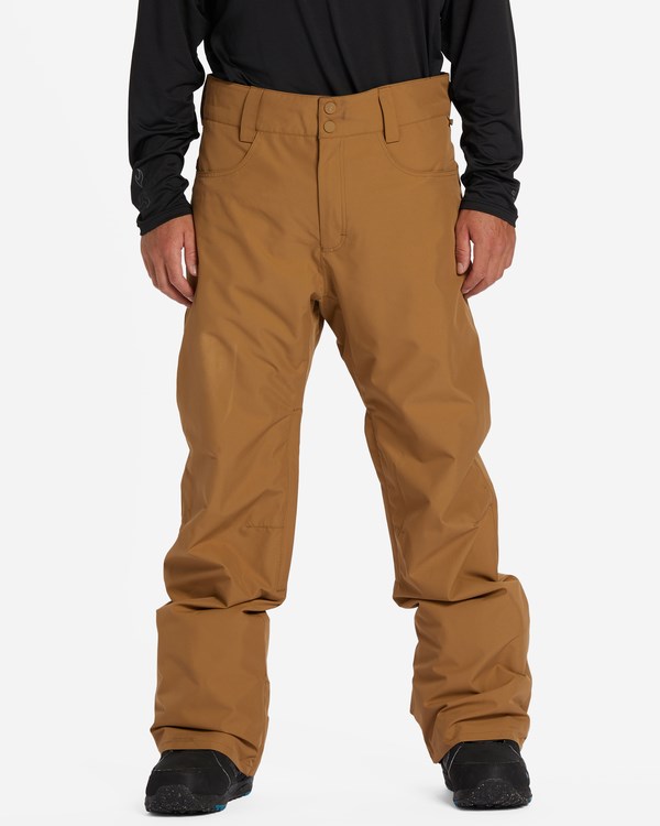 Billabong A/Div Outsider 10K Insulated Snow Pants Ermine | QVMALX-365