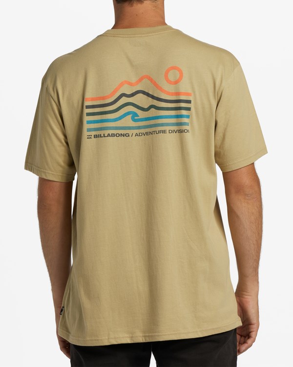 Billabong A/Div Peak Krátké Sleeve T-Shirt Sand Dune | PZXBED-465