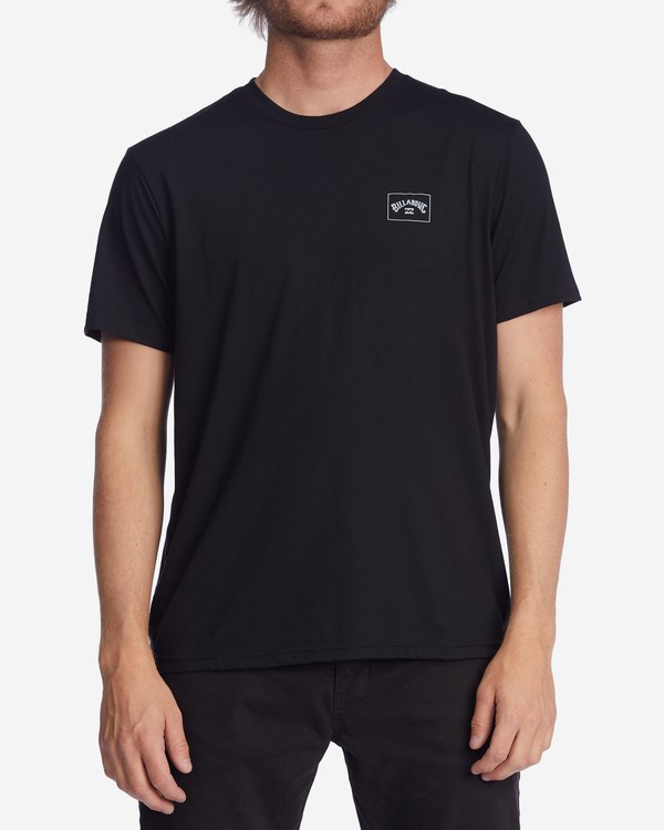 Billabong A/Div Performance Arch UV Krátké Sleeve T-Shirt Černé | XNKOCG-123