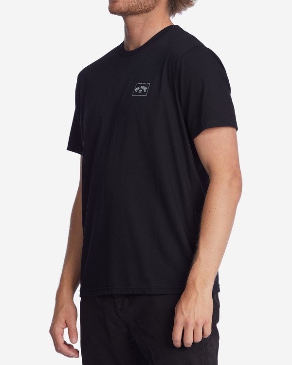 Billabong A/Div Performance Arch UV Krátké Sleeve T-Shirt Černé | XNKOCG-123