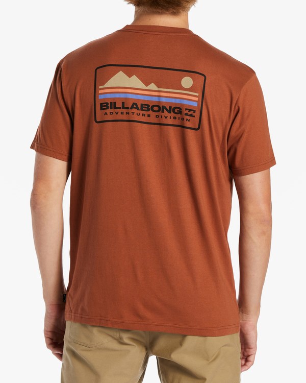 Billabong A/Div Range Krátké Sleeve T-Shirt Amber | MCBPRH-029