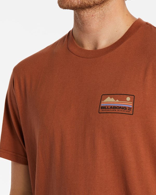 Billabong A/Div Range Krátké Sleeve T-Shirt Amber | MCBPRH-029