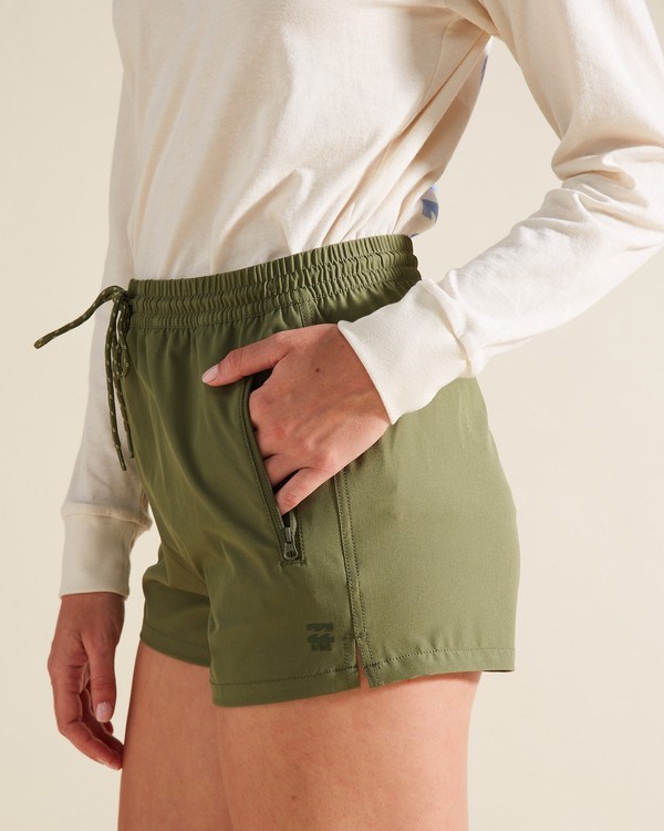 Billabong A/Div Relaxed Adventure Shorts Canteen | OPGEQY-081