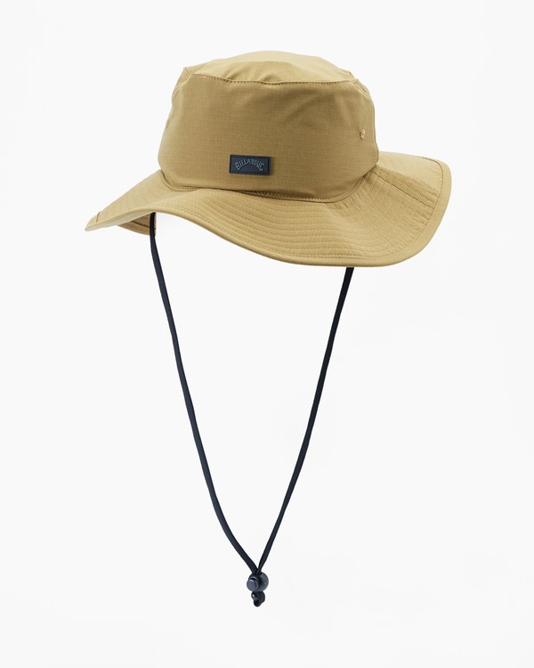 Billabong A/Div Ripstop Big John Surf Safari Hat Nutmeg | PXUTBO-564