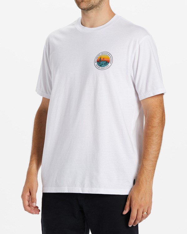 Billabong A/Div Rockies Krátké Sleeve T-Shirt Bílé | AORLUQ-017