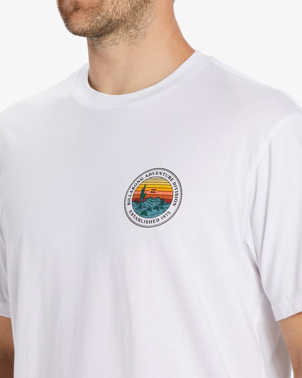 Billabong A/Div Rockies Krátké Sleeve T-Shirt Bílé | AORLUQ-017
