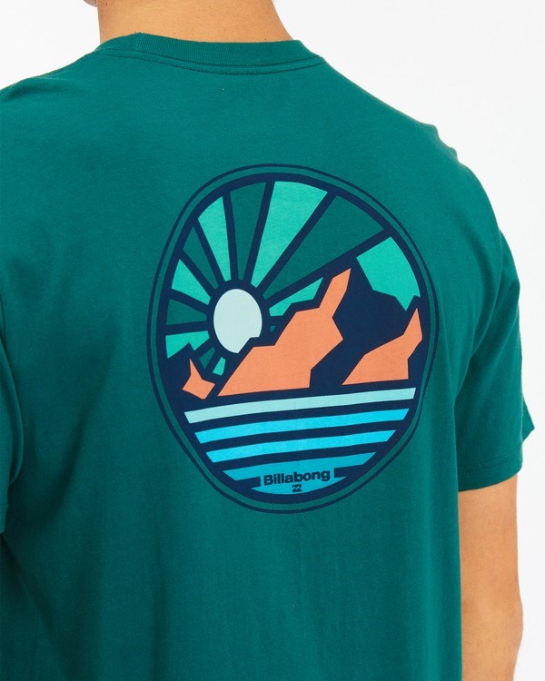 Billabong A/Div Rockies Krátké Sleeve T-Shirt Tmavě | VNDSKL-780