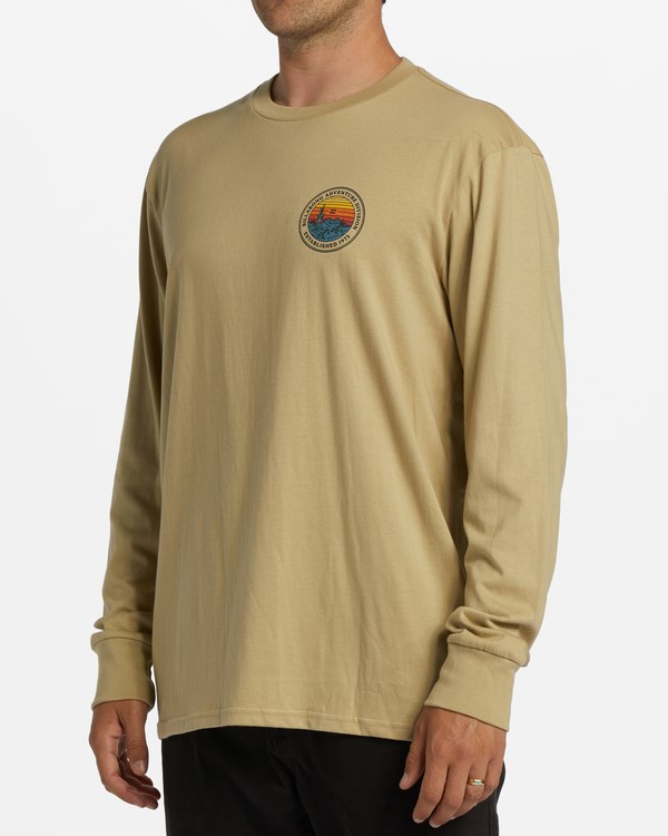 Billabong A/Div Rockies Long Sleeve T-Shirt Sand Dune | BUXEGK-594