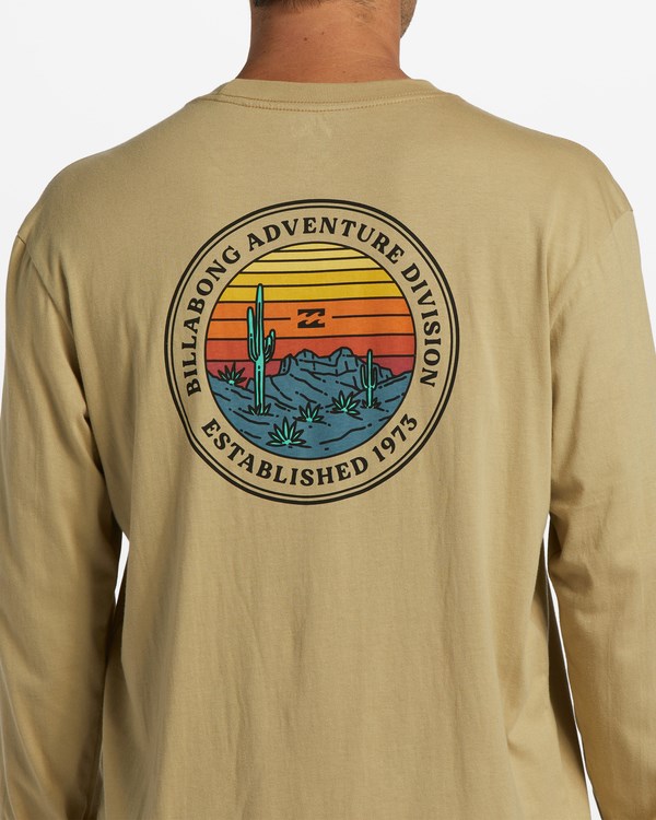 Billabong A/Div Rockies Long Sleeve T-Shirt Sand Dune | BUXEGK-594
