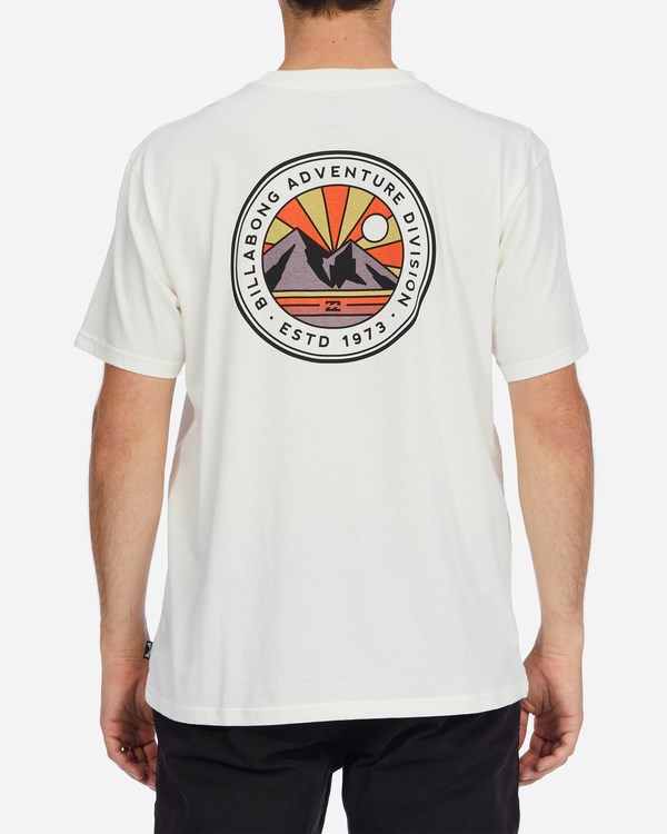 Billabong A/Div Rockies Organic Krátké Sleeve T-Shirt Bílé | CJNBTX-879