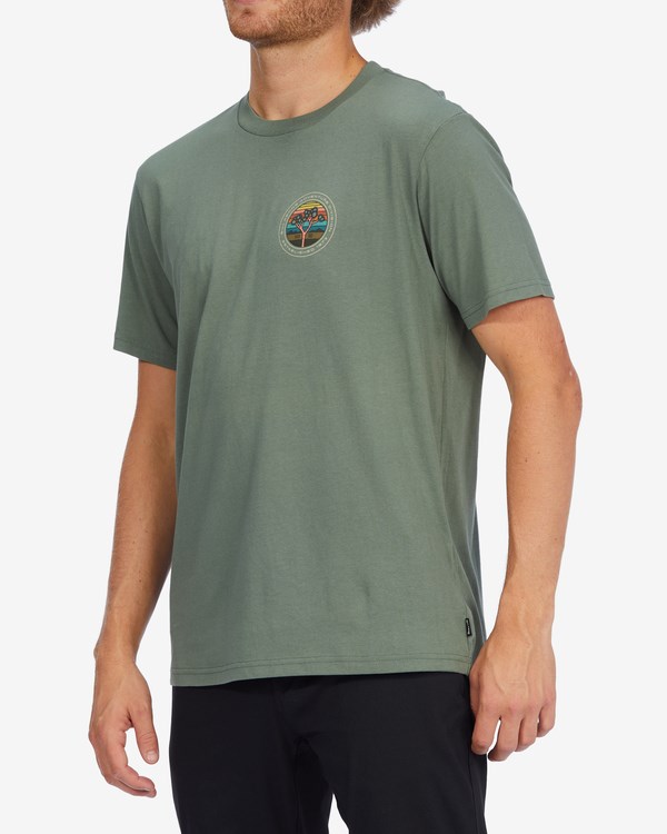 Billabong A/Div Rockies Organic Krátké Sleeve T-Shirt Surplus | COYDAT-567
