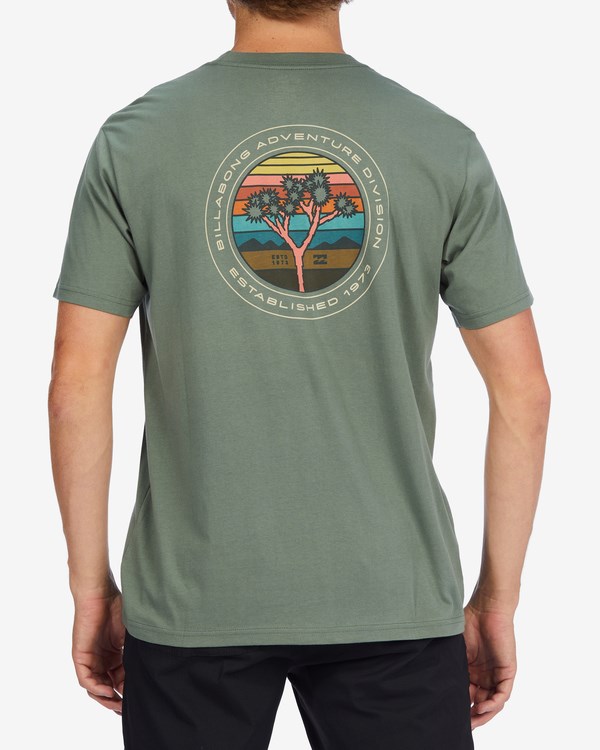 Billabong A/Div Rockies Organic Krátké Sleeve T-Shirt Surplus | COYDAT-567