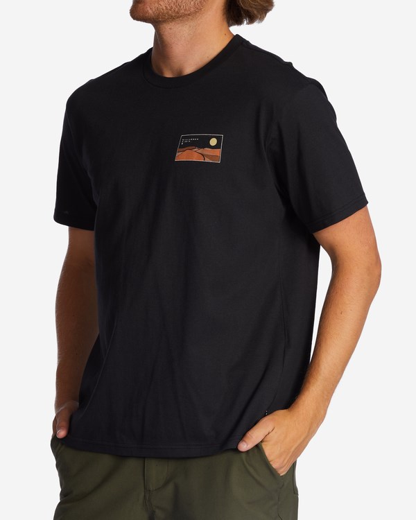 Billabong A/Div Sands Krátké Sleeve T-Shirt Černé | YKCOJF-576