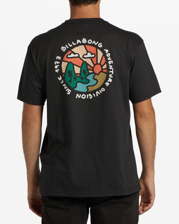 Billabong A/Div Shine Krátké Sleeve T-Shirt Černé | LWRUQP-685