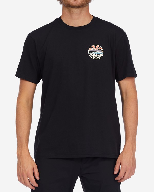 Billabong A/Div Shine Organic Krátké Sleeve T-Shirt Černé | SCITOF-503