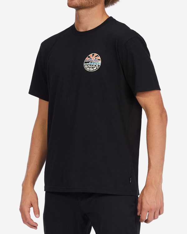 Billabong A/Div Shine Organic Krátké Sleeve T-Shirt Černé | SCITOF-503
