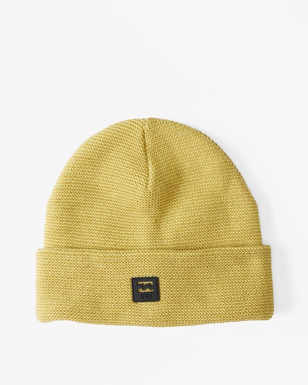 Billabong A/Div Stacked Žebrovaný Beanie Fresh Moss | UOIWRY-814