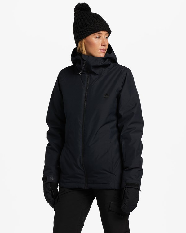 Billabong A/Div Sula 10K Insulated Snow Jacket Černé | GODRUV-317