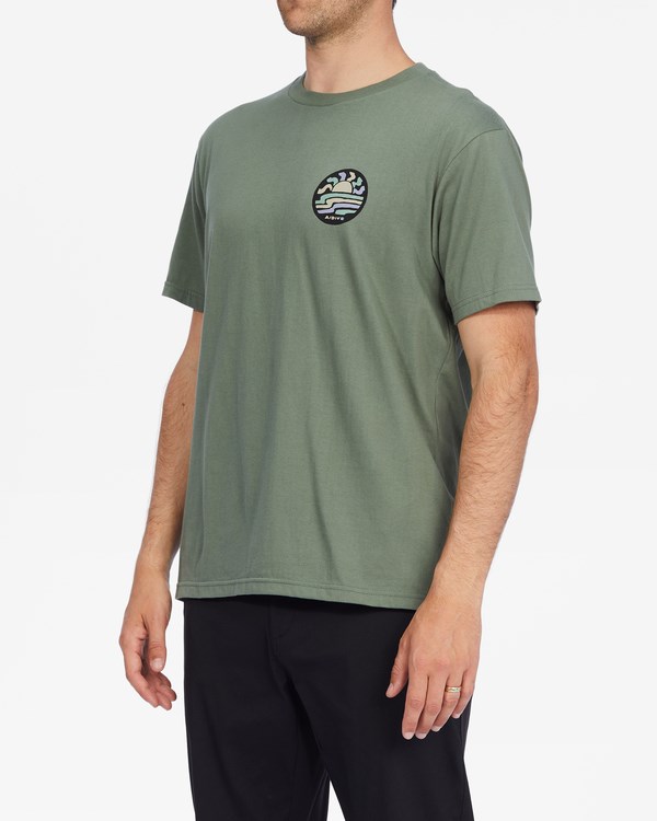 Billabong A/Div Sundown Organic Krátké Sleeve T-Shirt Surplus | MKPBDR-426
