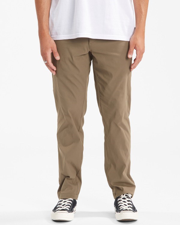 Billabong A/Div Surftrek Plus Pants Walnut | BRTFIU-842