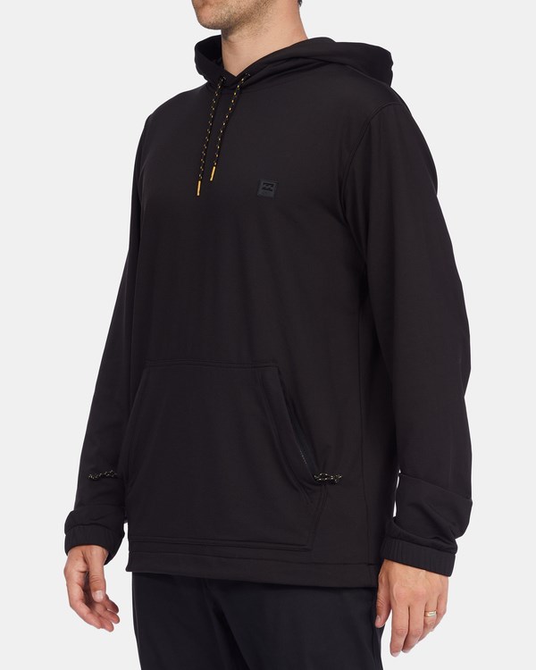 Billabong A/Div Surftrek Pullover Hoodie Černé | QGTAIY-952