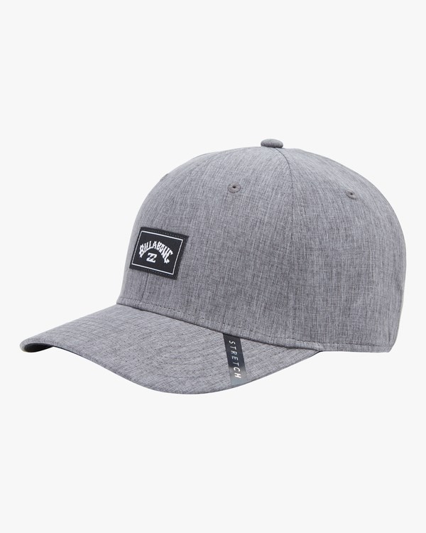 Billabong A/Div Surftrek Stretch Hat Tmavě Šedé | AQDSRF-597
