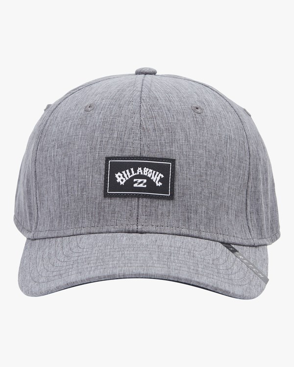 Billabong A/Div Surftrek Stretch Hat Tmavě Šedé | EARLPX-749