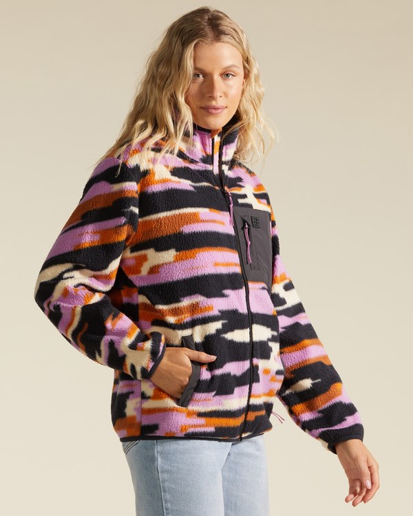 Billabong A/Div Switchback Full Zip 2 Zip-Up Jacket Černé | FPJVRG-863