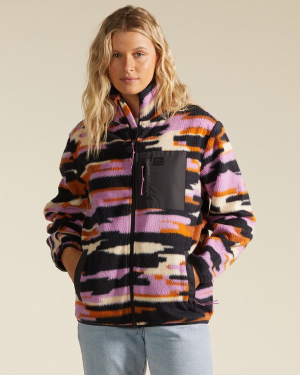 Billabong A/Div Switchback Full Zip 2 Zip-Up Jacket Černé | FPJVRG-863