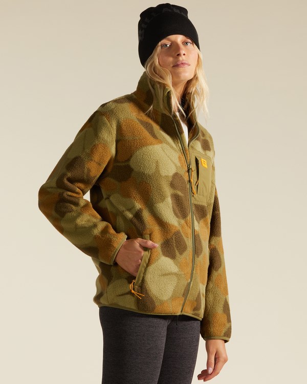 Billabong A/Div Switchback Full Zip 2 Zip-Up Jacket Maskáčové | PRVBIM-085