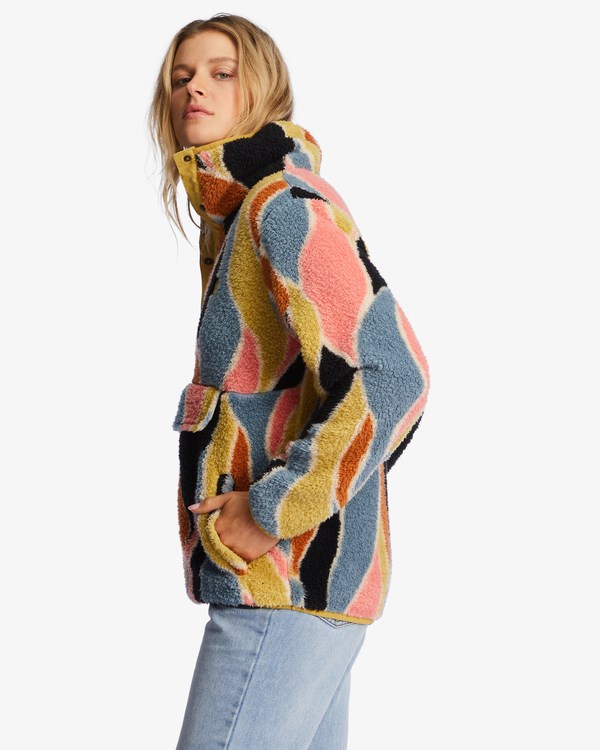 Billabong A/Div Switchback Pullover Mock Neck Sweatshirt Multi 2 | KZLRJW-528