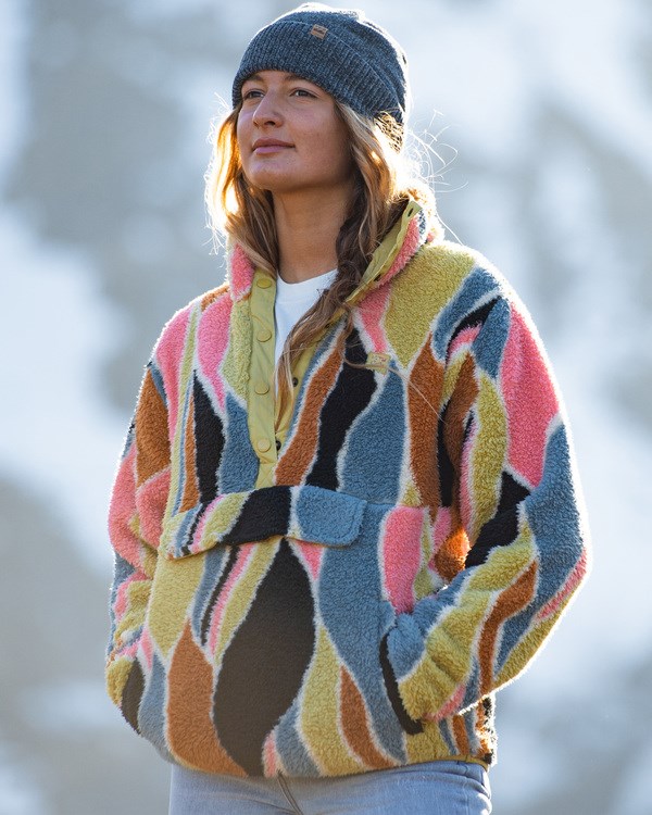 Billabong A/Div Switchback Pullover Mock Neck Sweatshirt Multi 2 | KZLRJW-528