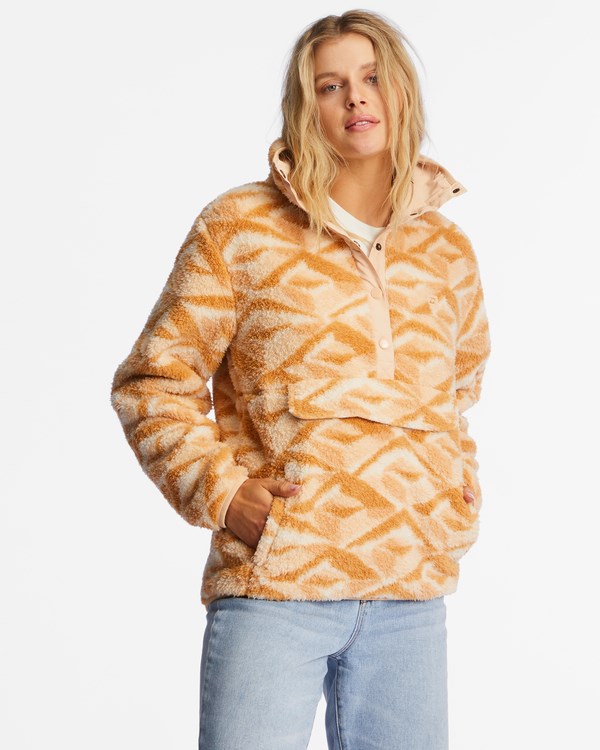 Billabong A/Div Switchback Pullover Mock Neck Sweatshirt Tread Lightly | UMSKDQ-746