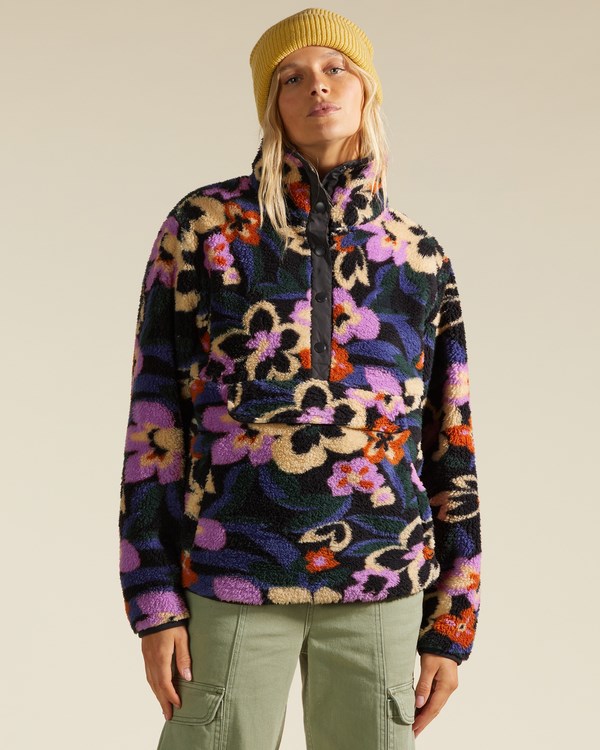 Billabong A/Div Switchback Pullover Mock Neck Sweatshirt Multi | UWCXGL-369
